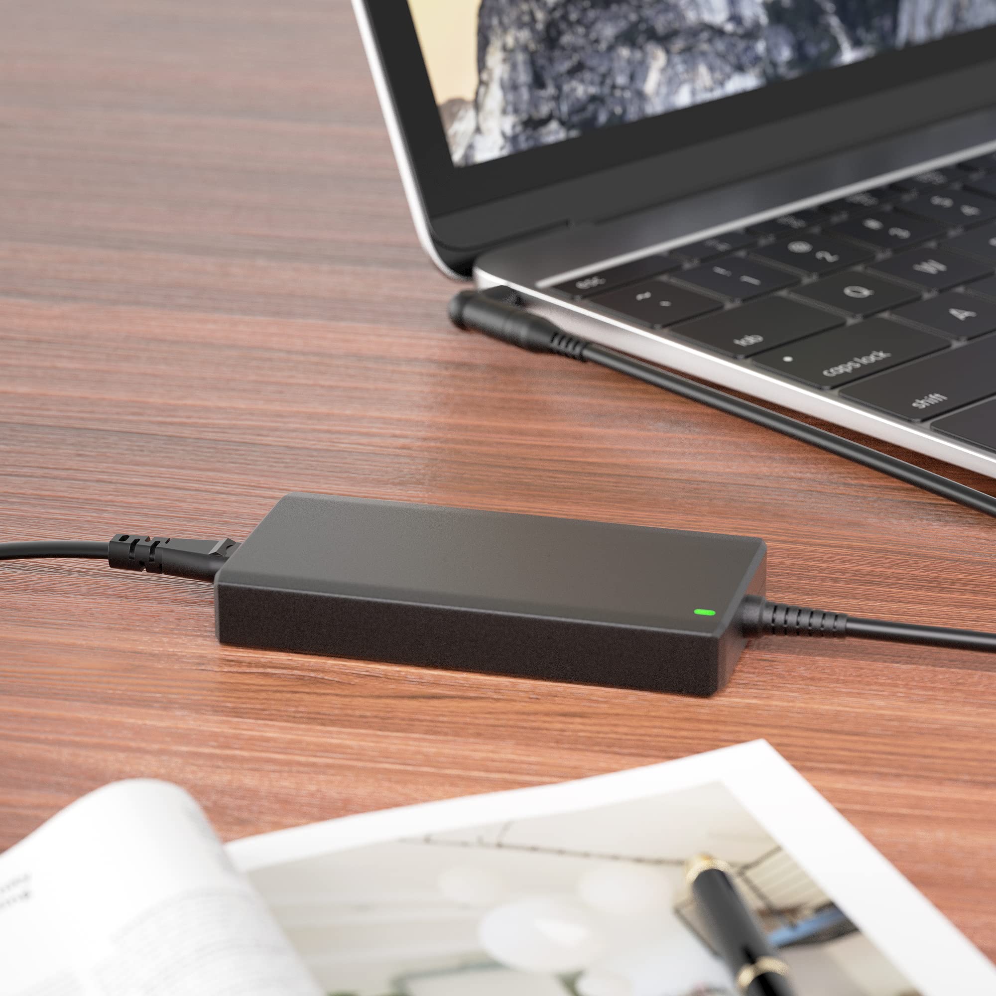 Zozo 65W Universal Laptop Power Adapter Charger For Acer Asus Toshiba Dell Lenovo Hp Samsung Sony Gateway Fujitsu Ultrabooks Power Supply Cord W/Dc 15V 16V 18.5V 19V 19.5V 20Volt Output